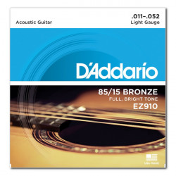 D'ADDARIO EZ910 85/15 BRONZE LIGHT (11-52)